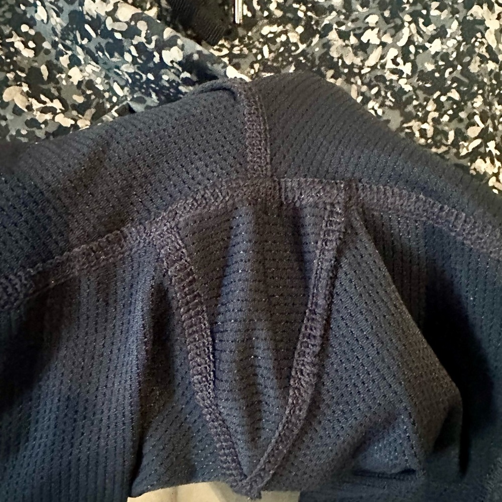 Athleta Printed Midtown Skort Blue Gray Speckled Print Size 8 - Picture 6 of 10